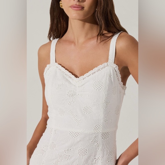 Astr The Label Lace Trim Cotton Small B643 - Picture 3 of 6